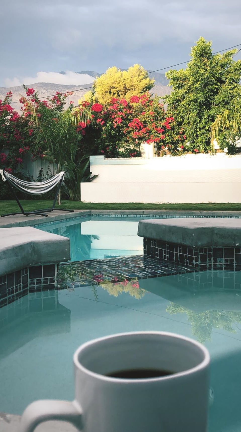 Pool with Mountain Views